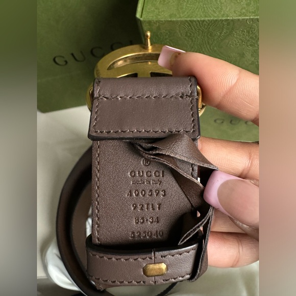Womens Gucci Marmont Reversible Belt - Picture 3 of 4